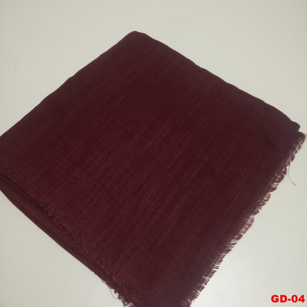 Düz Renk Flamlı Eşarp(gd-04)