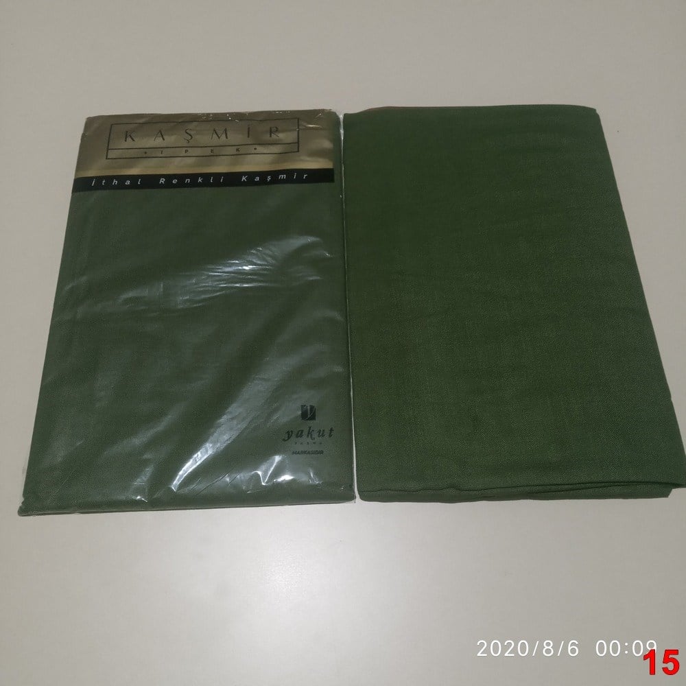 Düz Renk Kaşmir Oyalık Yazma(ksd15)