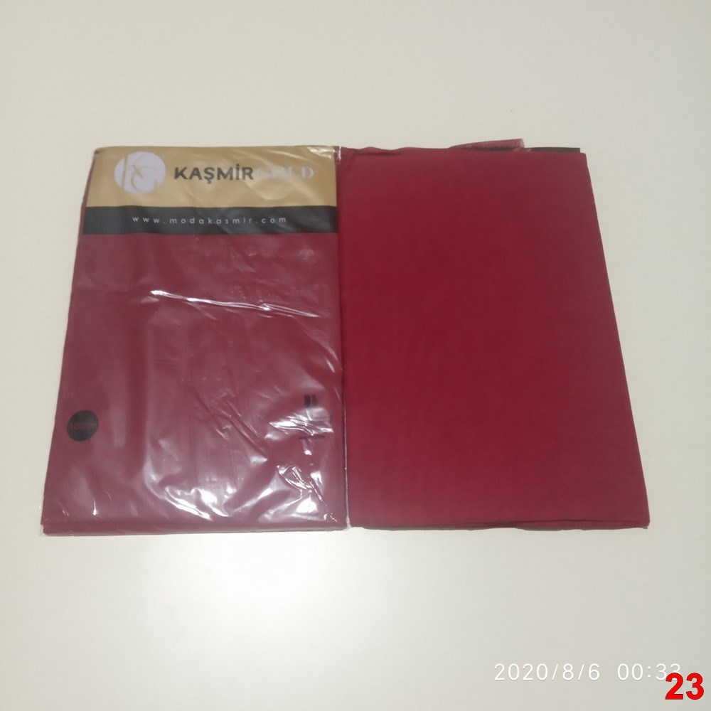 Düz Renk Kaşmir Oyalık Yazma(ksd23)