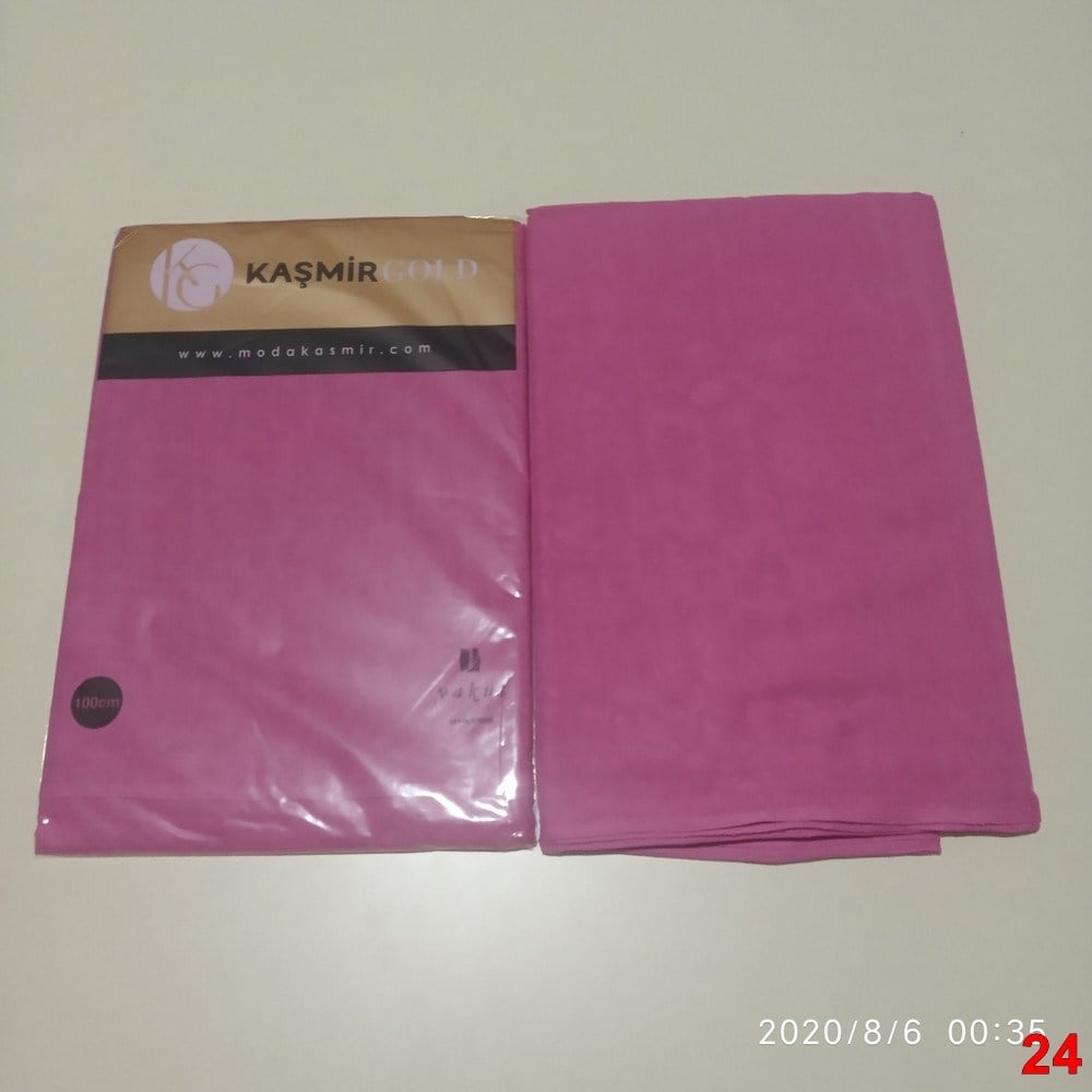 Düz Renk Kaşmir Oyalık Yazma(ksd24)