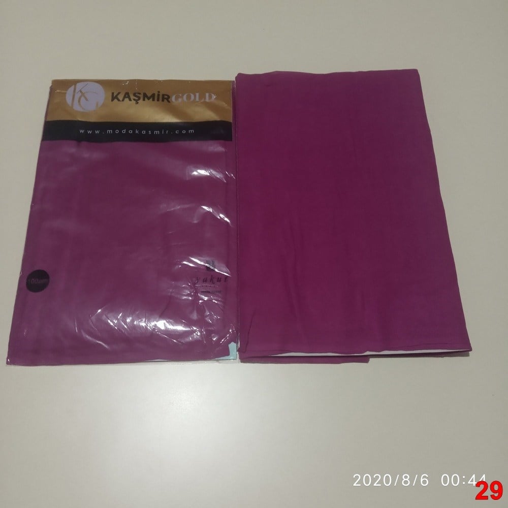 Düz Renk Kaşmir Oyalık Yazma(ksd29)