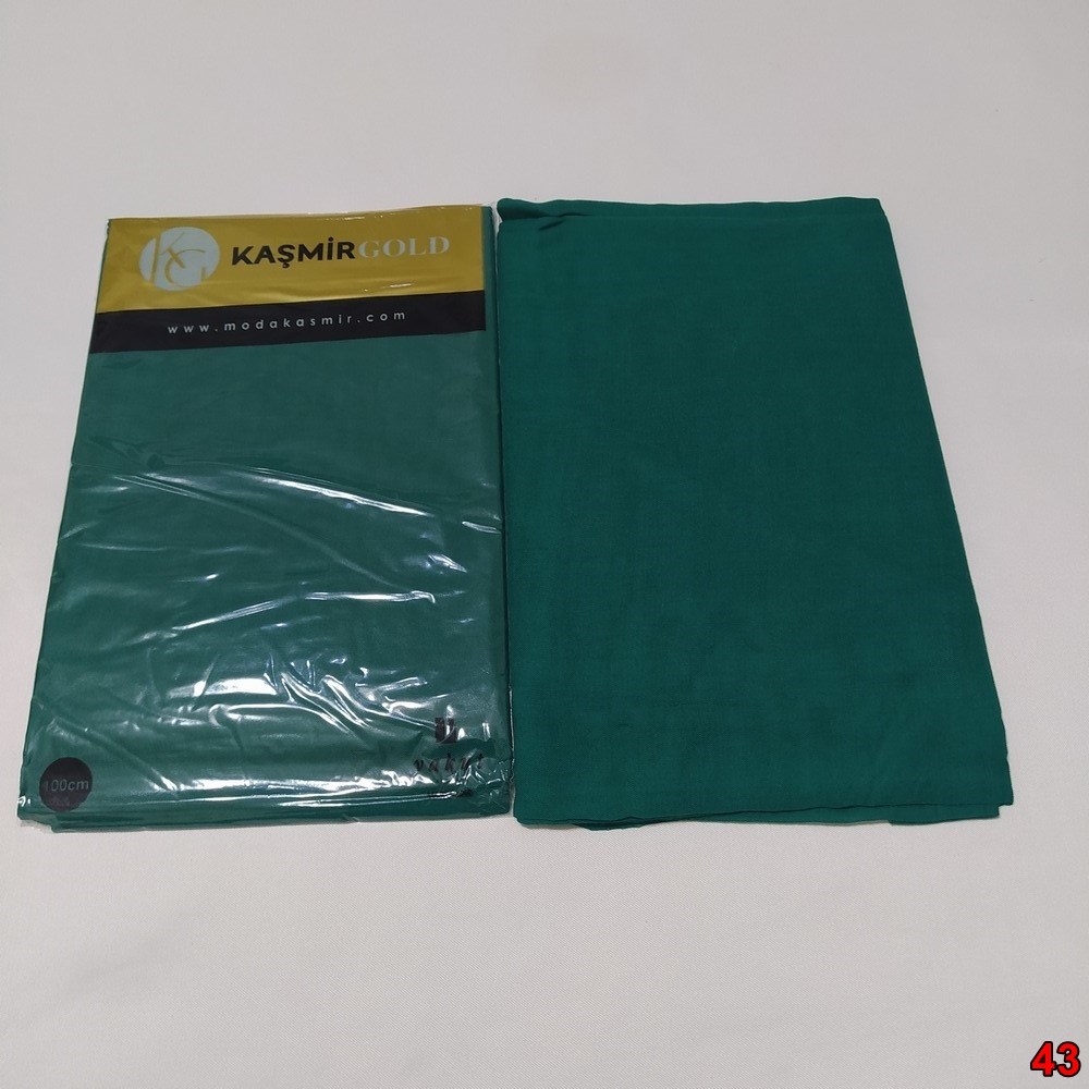 Düz Renk Kaşmir Oyalık Yazma(ksd43)