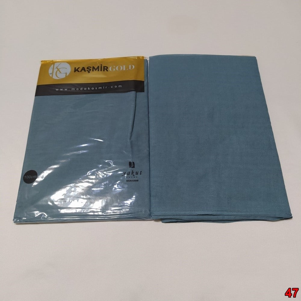 Düz Renk Kaşmir Oyalık Yazma(ksd47)