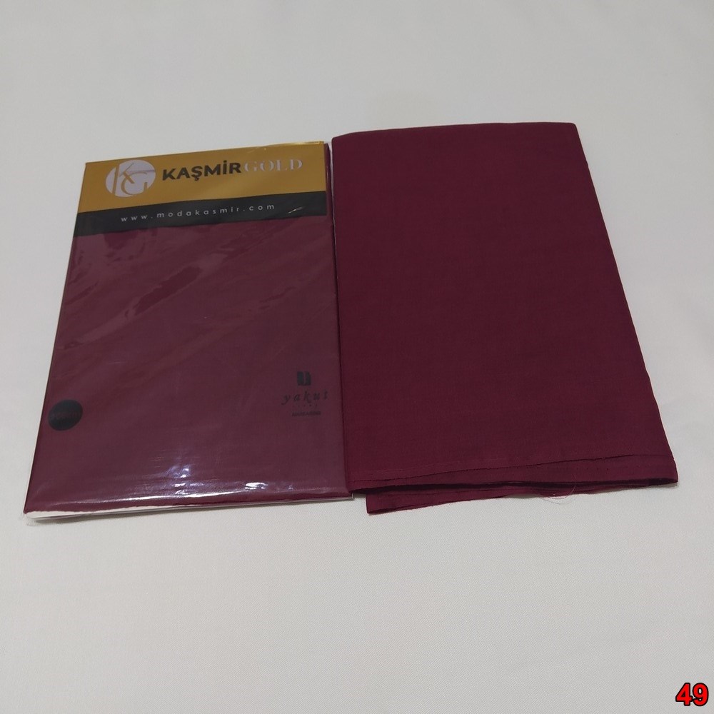 Düz Renk Kaşmir Oyalık Yazma(ksd49)