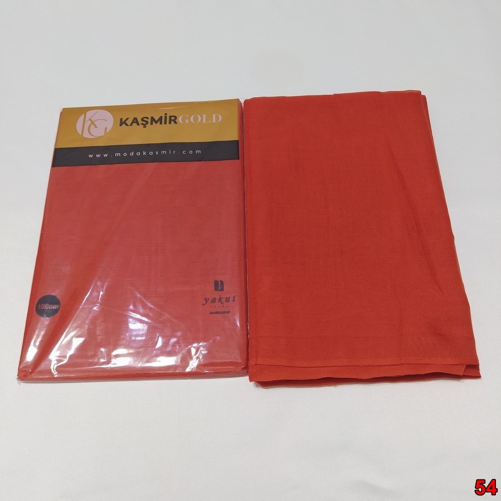 Düz Renk Kaşmir Oyalık Yazma(ksd54)