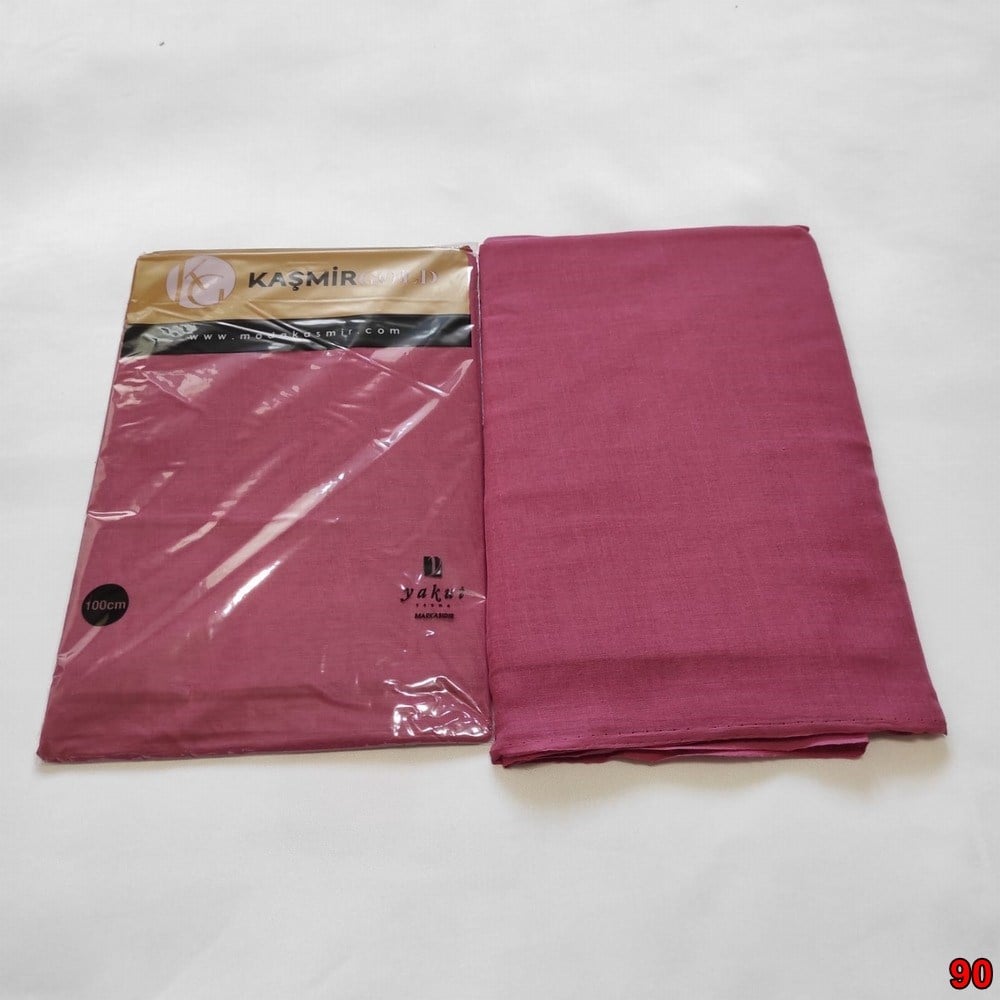 Düz Renk Kaşmir Oyalık Yazma(ksd90)