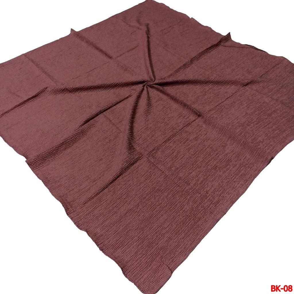 Düz Renk Mio Caz Eşarp(BK-08)