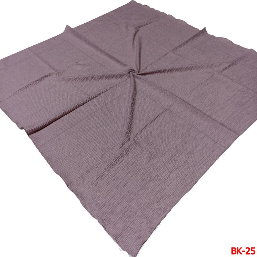 Düz Renk Mio Caz Eşarp(BK-25)