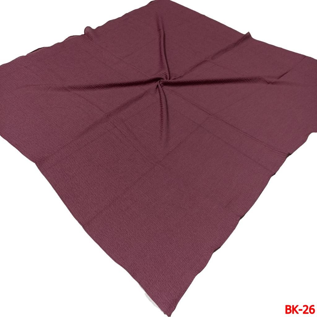 Düz Renk Mio Caz Eşarp(BK-26)