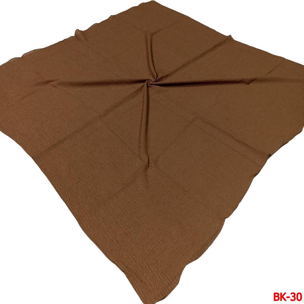 Düz Renk Mio Caz Eşarp(BK-30)
