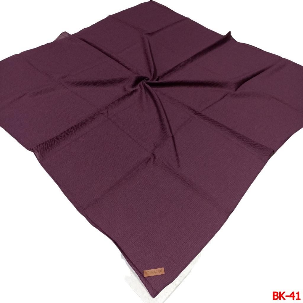 Düz Renk Mio Caz Eşarp(BK-41)