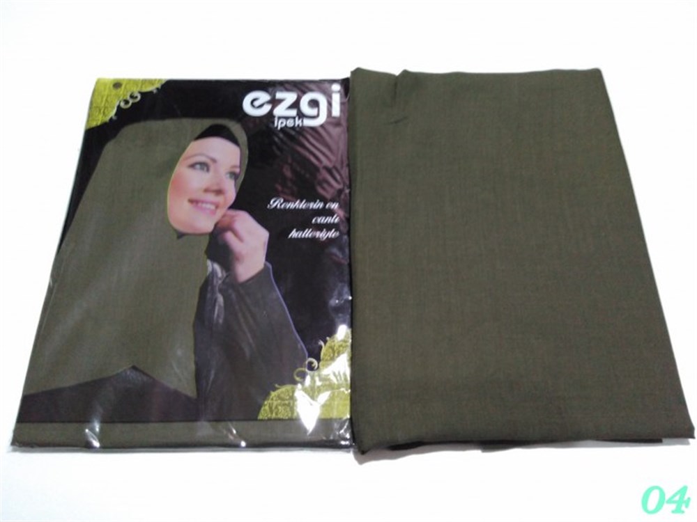 Düz Renk Poşetli Oyalık Yazma