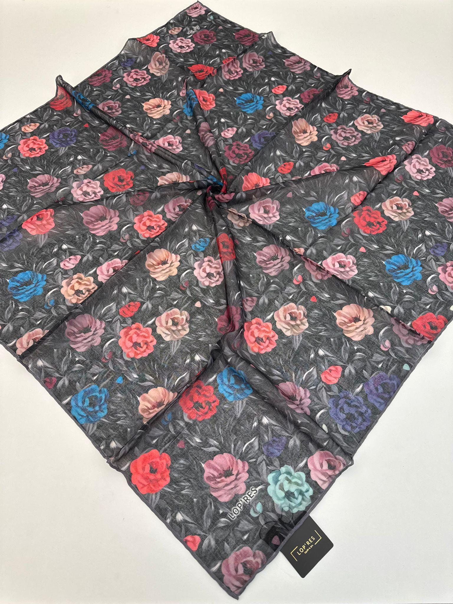 Lop'res Dijital Soft Eşarp(zd03-12)