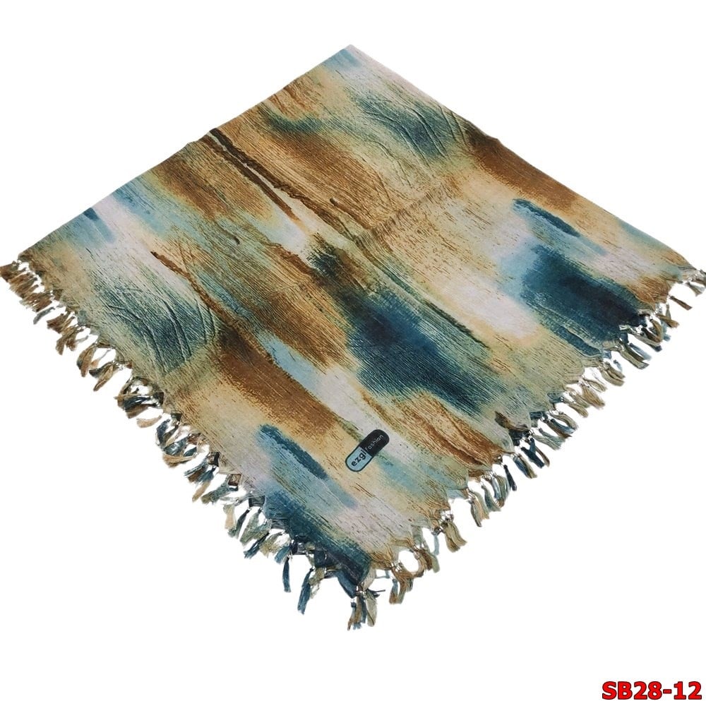 Ezgi Fashion Boncuklu Cotton Eşarp(sb28-12)