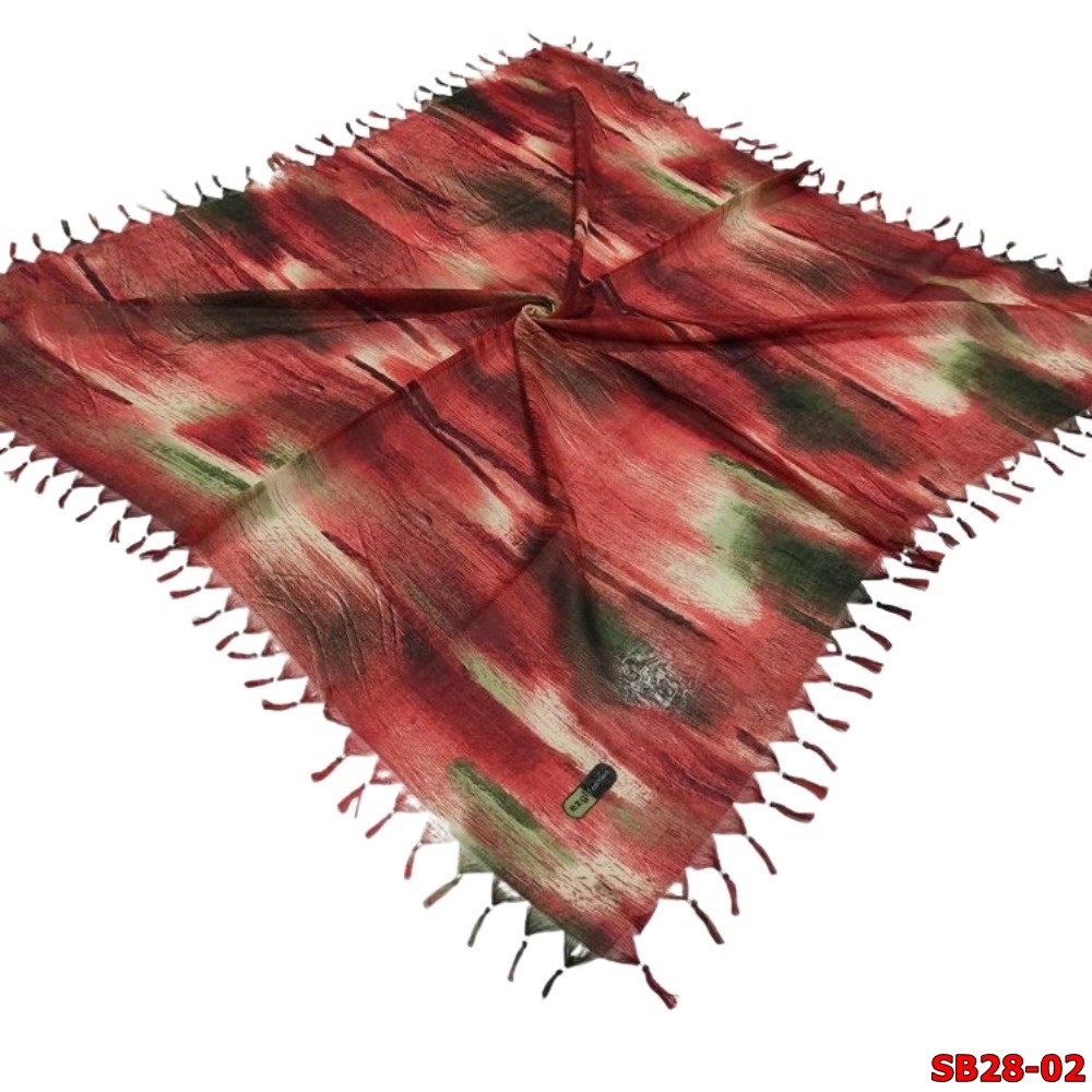 Ezgi Fashion Boncuklu Cotton Eşarp(sb28-02)
