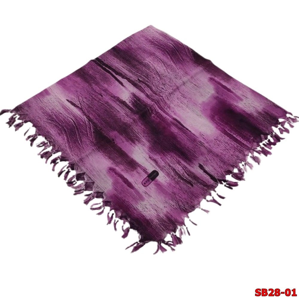 Ezgi Fashion Boncuklu Cotton Eşarp(sb28-01)