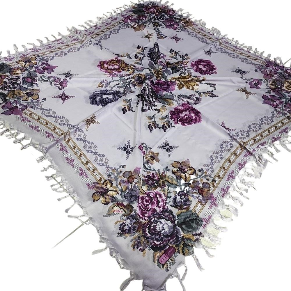 Ezgi Fashion Boncuklu Cotton Eşarp(sb29-04)