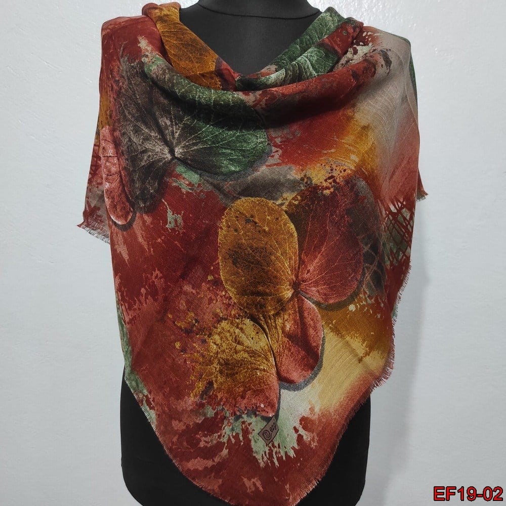 Ezgi Flamlı Coton Eşarp(19-02)