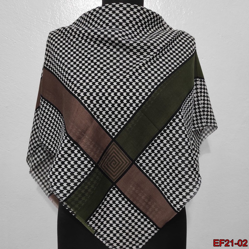 Ezgi Flamlı Coton Eşarp(21-02)