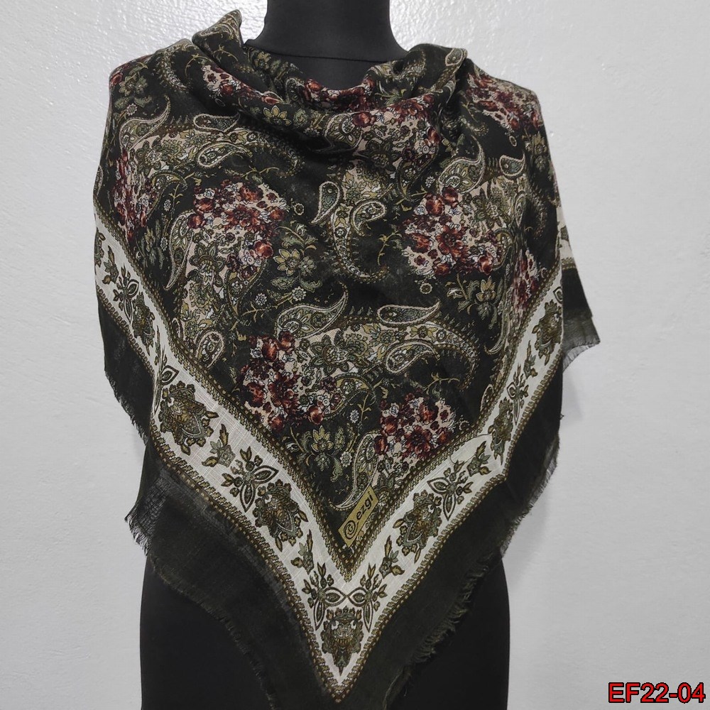 Ezgi Flamlı Coton Eşarp(22-04)