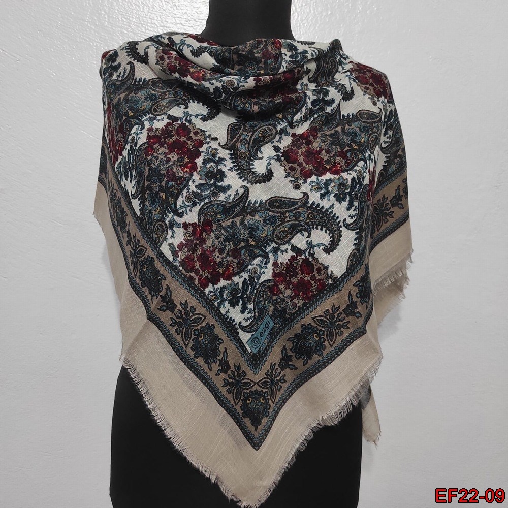 Ezgi Flamlı Coton Eşarp(22-09)