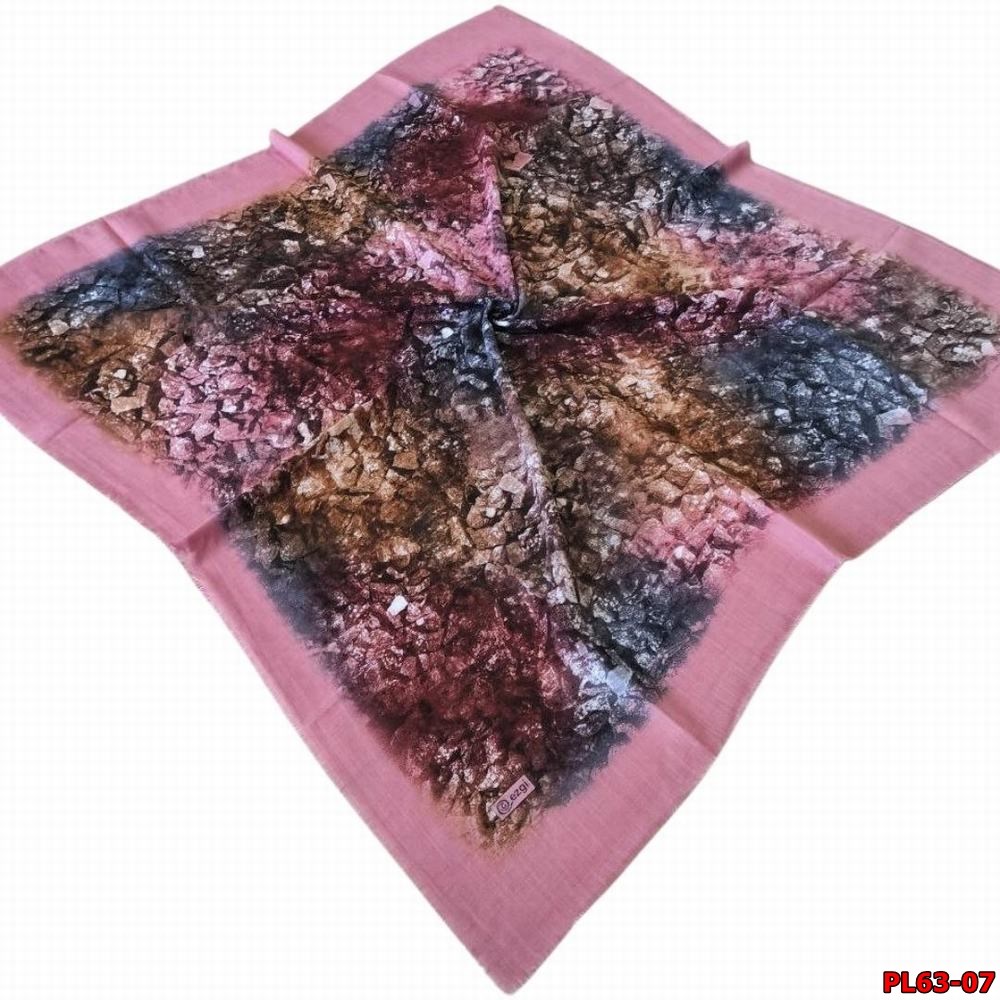 Ezgi Flamlı Keten Eşarp (Pl63-07)