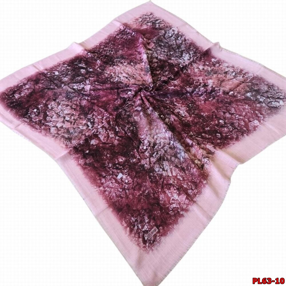 Ezgi Flamlı Keten Eşarp (Pl63-10)