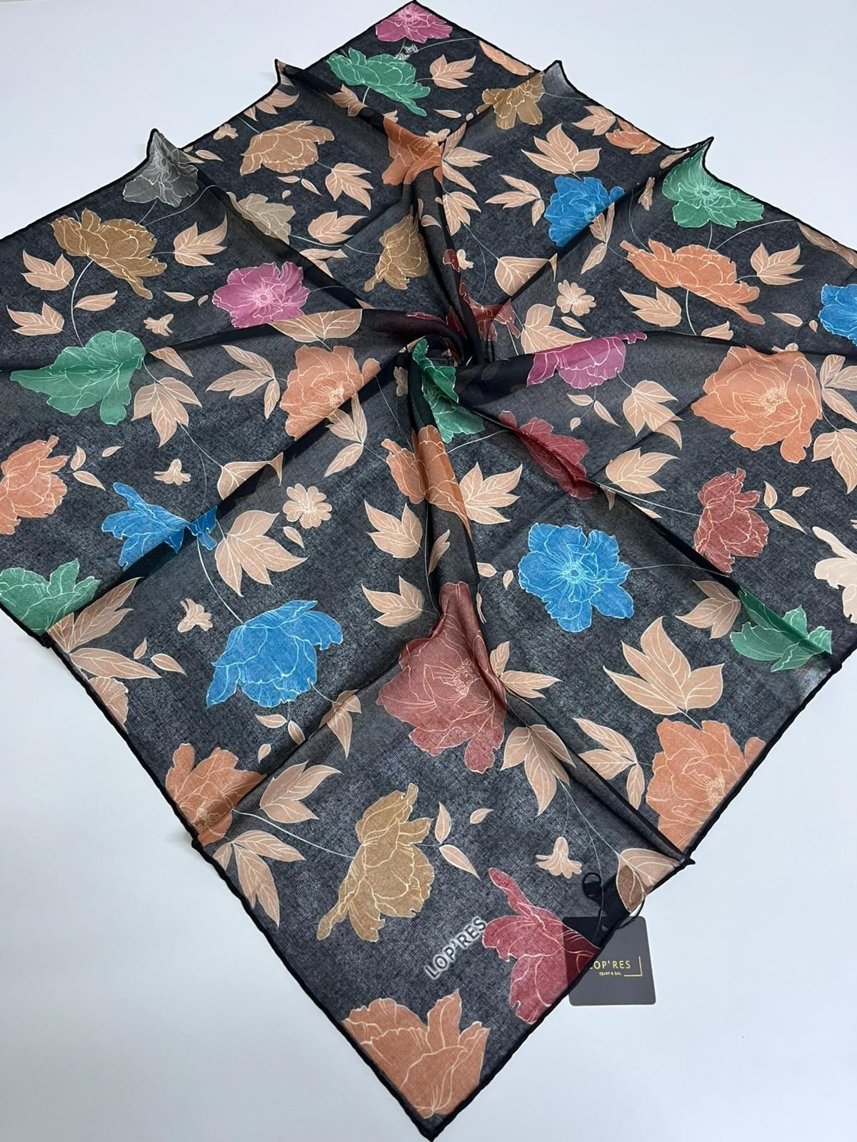 Lop'res Dijital Soft Eşarp(zd11-01)