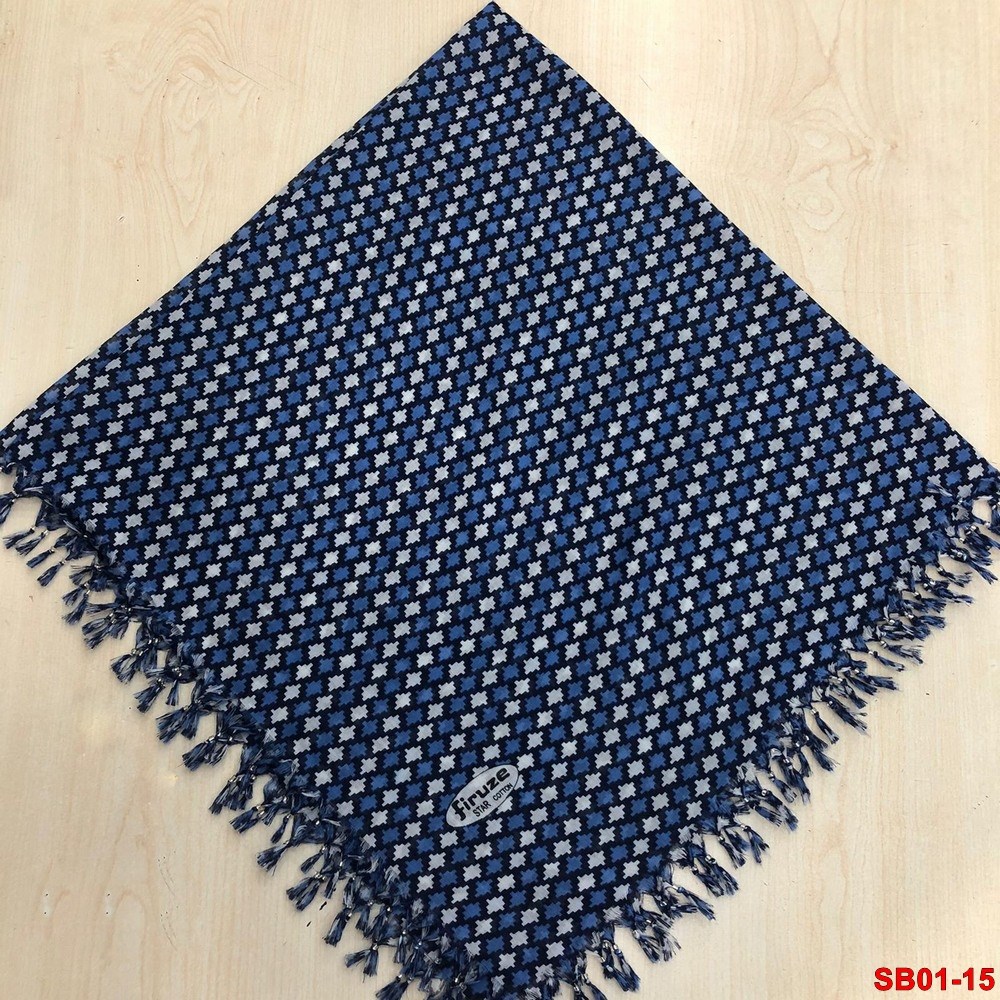 Firuze Boncuklu Cotton Eşarp(sb01-15)