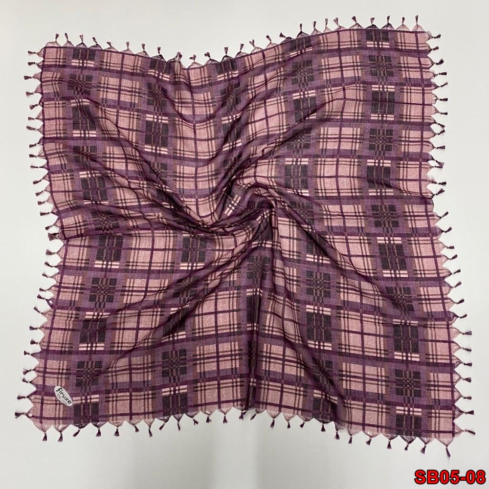 Firuze Boncuklu Cotton Eşarp(sb05-08)
