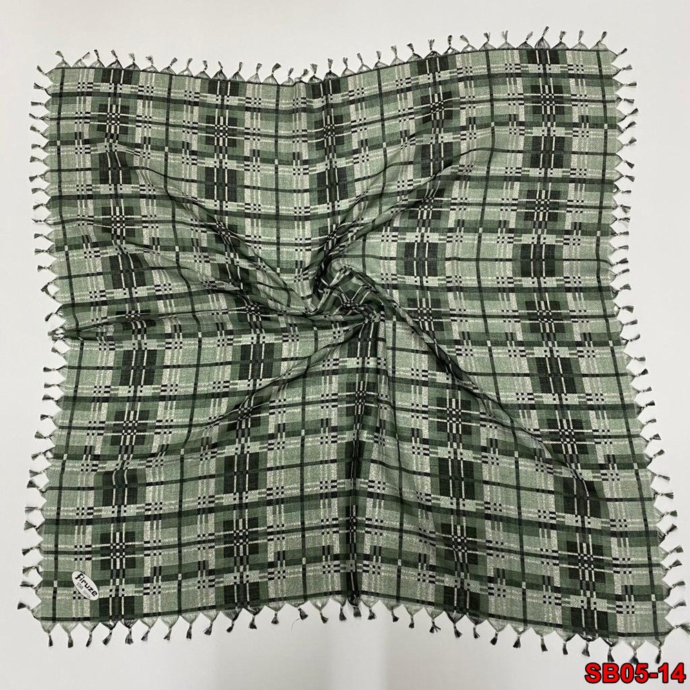 Firuze Boncuklu Cotton Eşarp(sb05-14)
