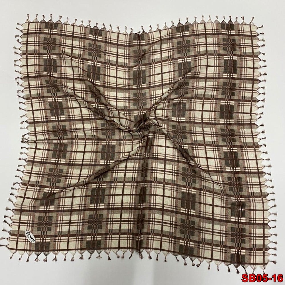Firuze Boncuklu Cotton Eşarp(sb05-16)