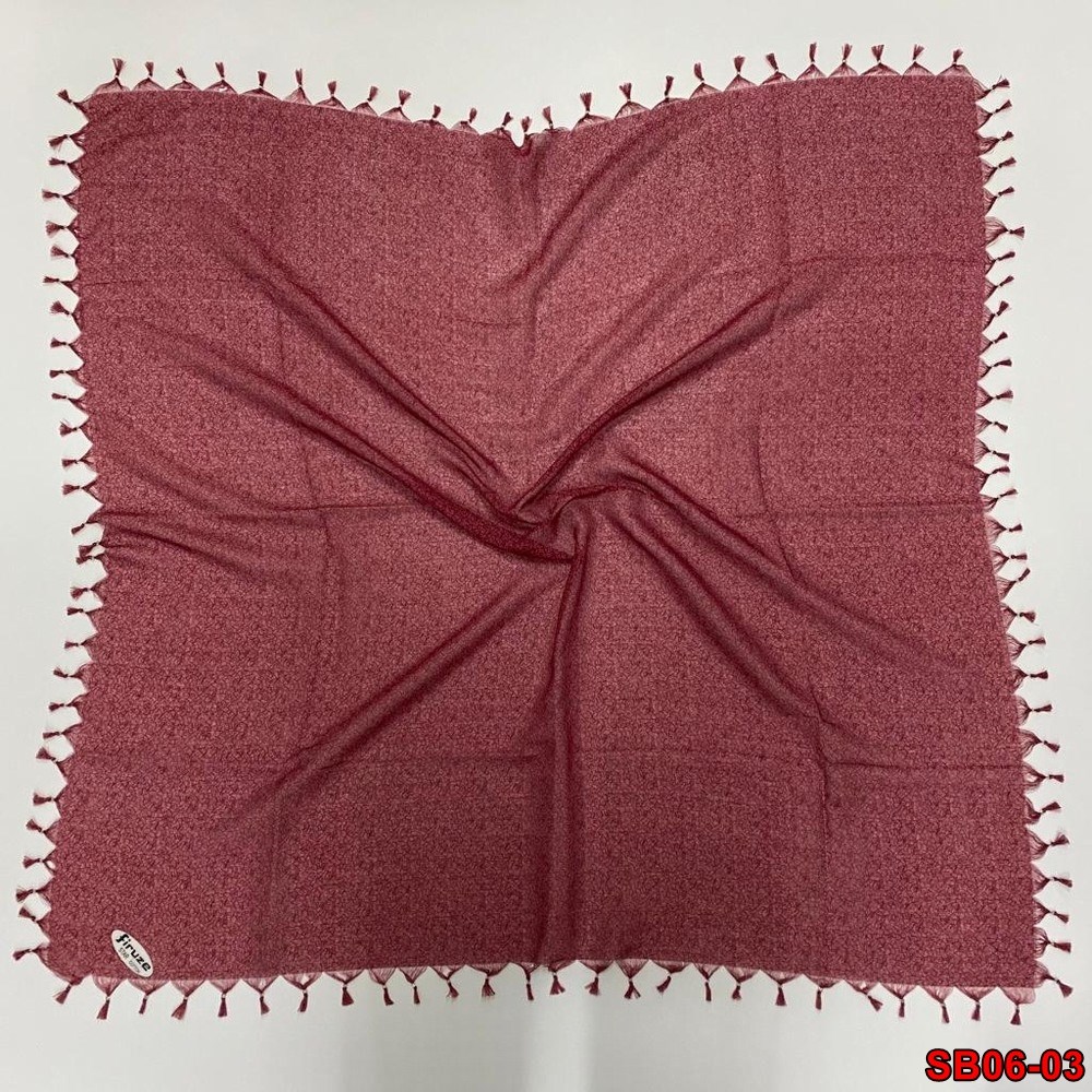 Firuze Boncuklu Cotton Eşarp(sb06-03)