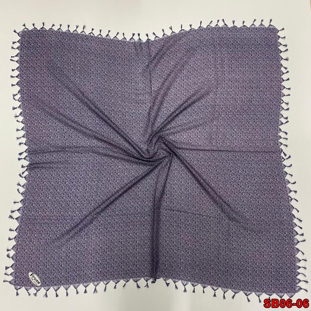 Firuze Boncuklu Cotton Eşarp(sb06-06)