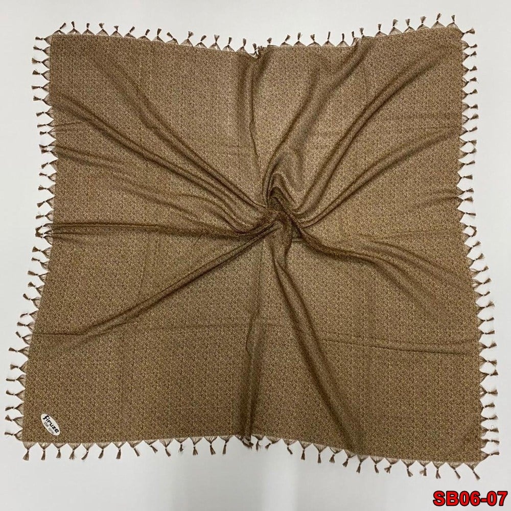 Firuze Boncuklu Cotton Eşarp(sb06-07)
