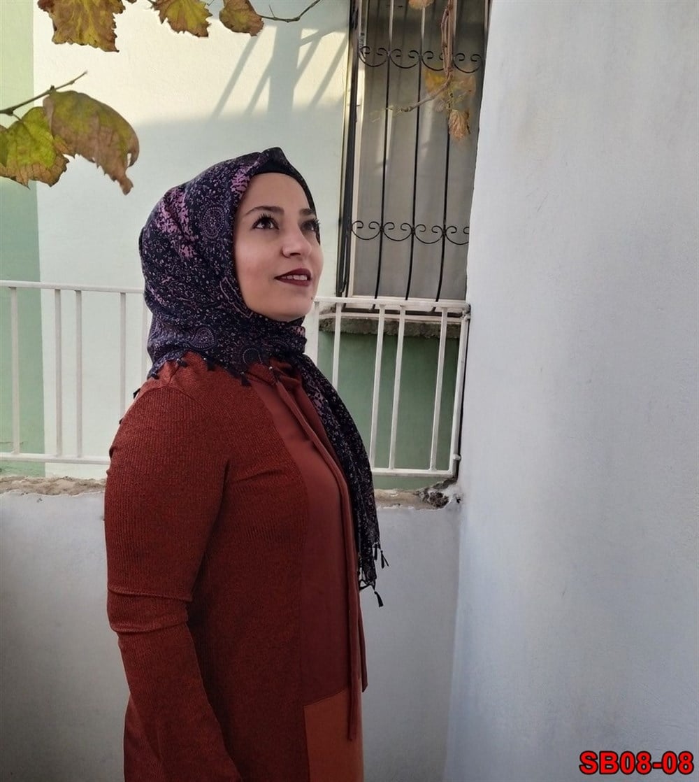 Firuze Boncuklu Cotton Eşarp(sb08-08)