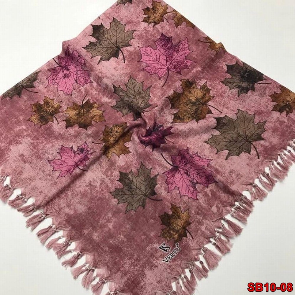 Firuze Boncuklu Cotton Eşarp(sb10-08)