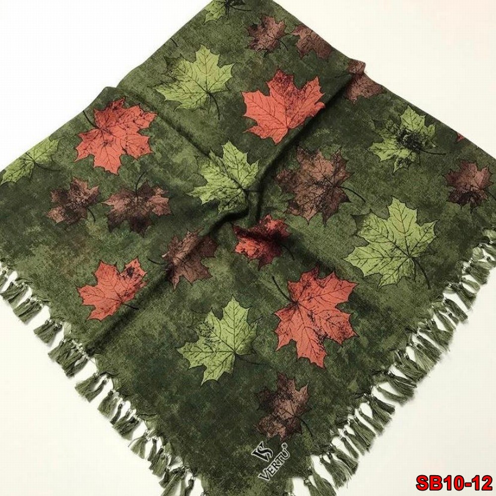 Firuze Boncuklu Cotton Eşarp(sb10-12)
