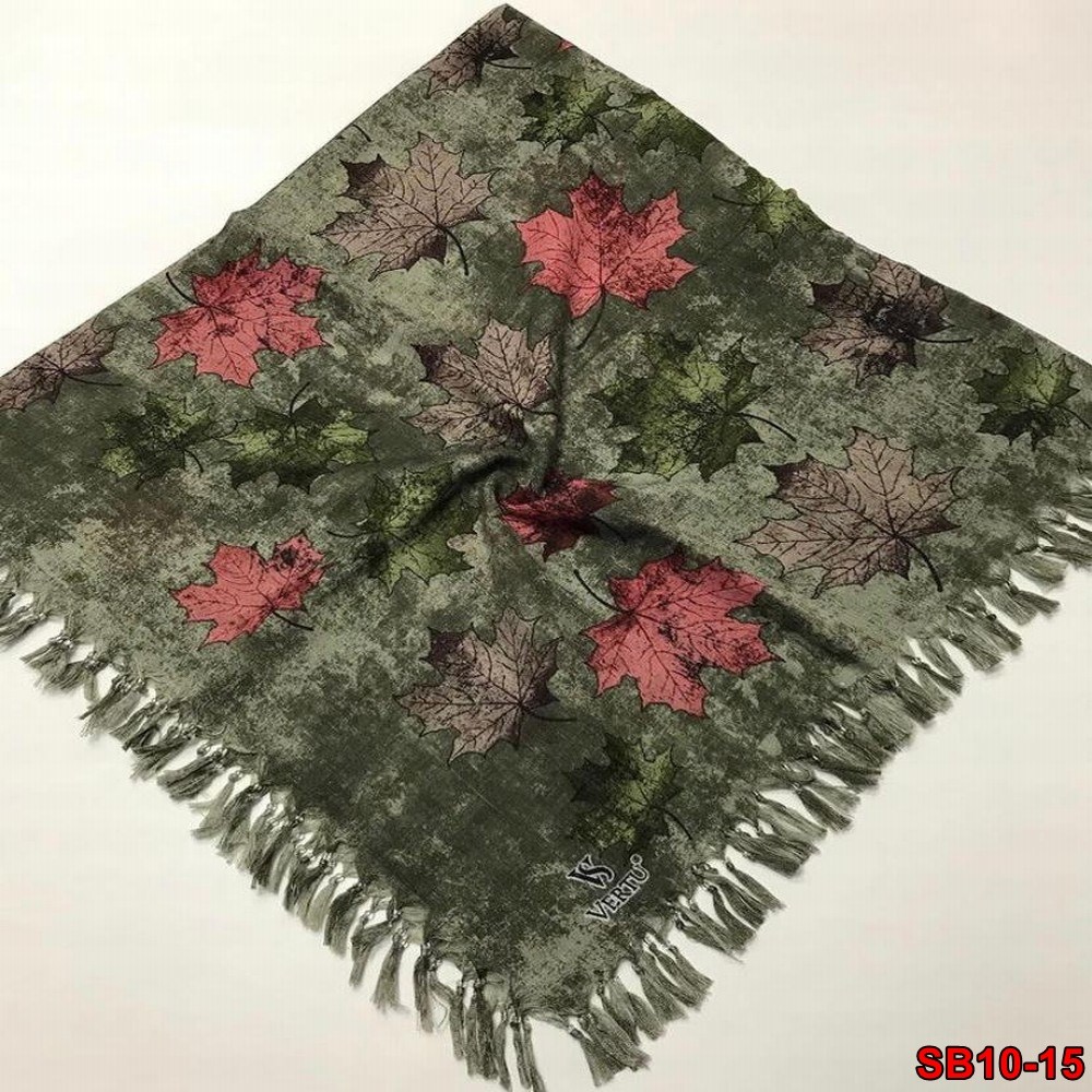 Firuze Boncuklu Cotton Eşarp(sb10-15)