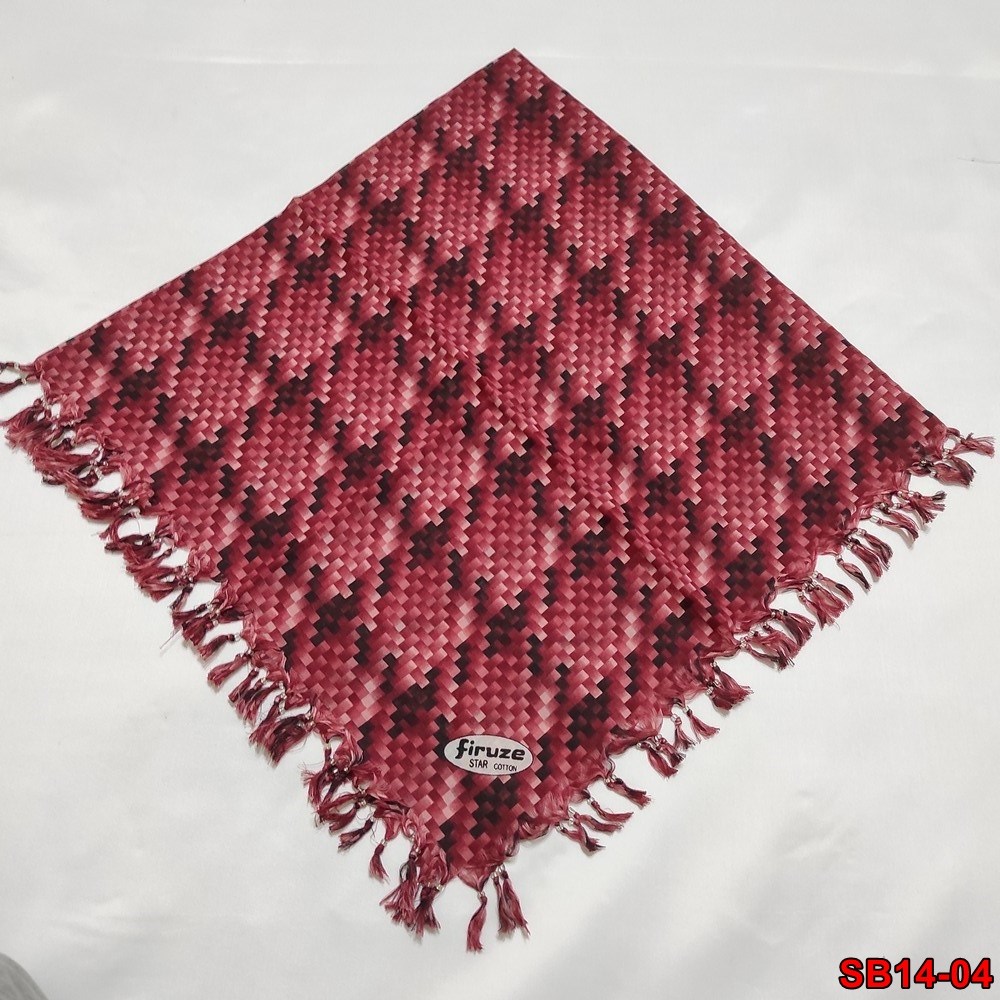 Firuze Boncuklu Cotton Eşarp(sb14-04)
