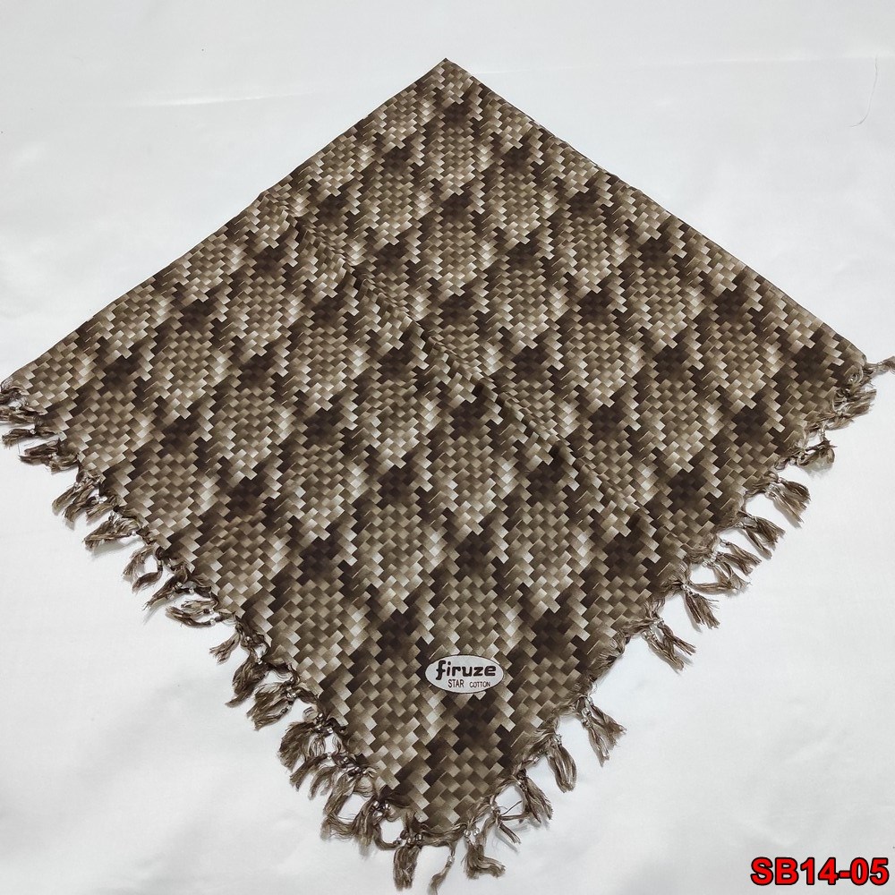 Firuze Boncuklu Cotton Eşarp(sb14-05)