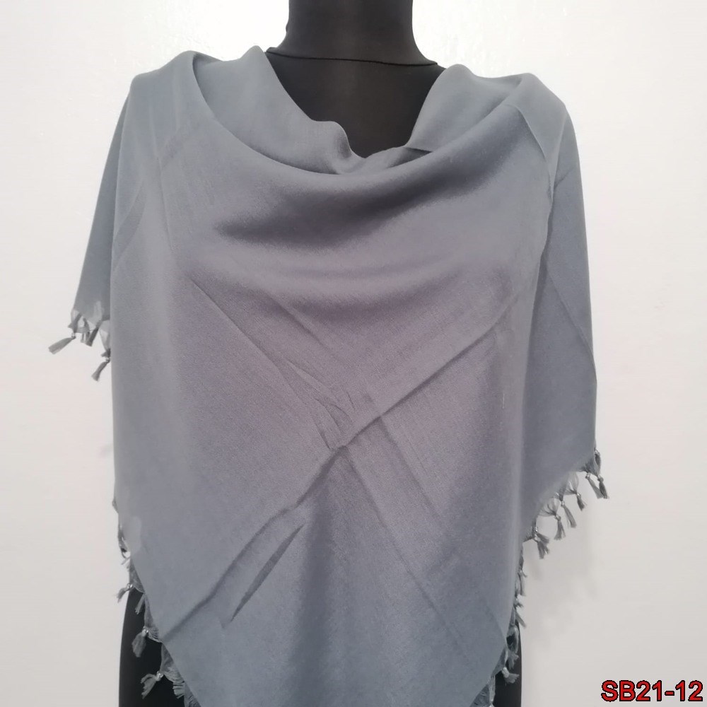 Firuze Boncuklu Cotton Eşarp(sb21-12)