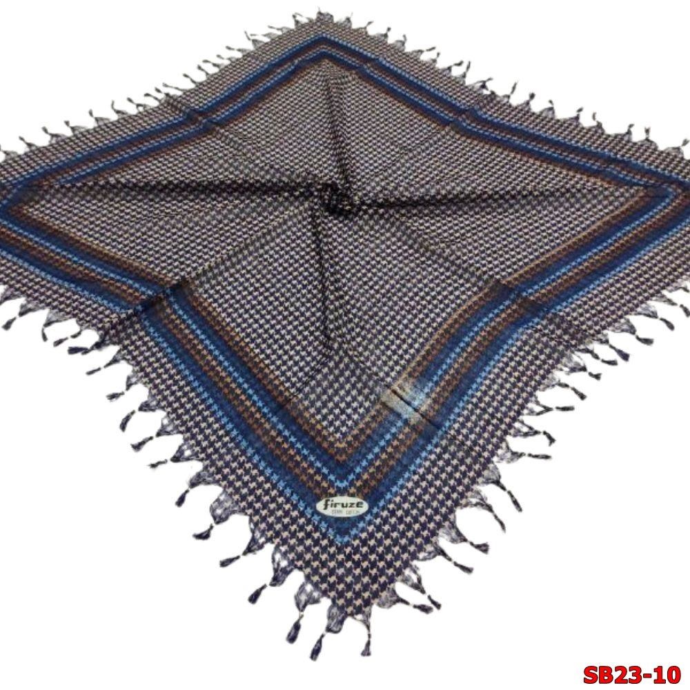 Firuze Boncuklu Cotton Eşarp(sb23-10)