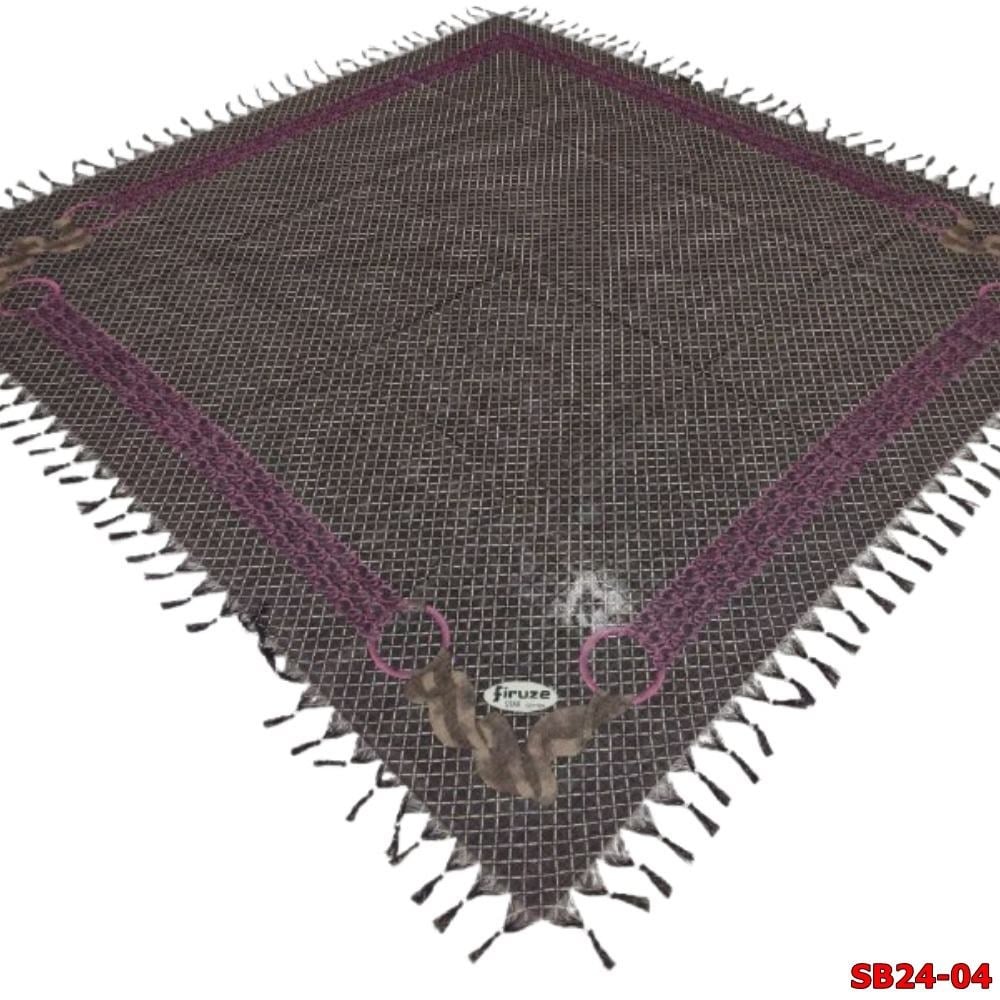 Firuze Boncuklu Cotton Eşarp(sb24-04)