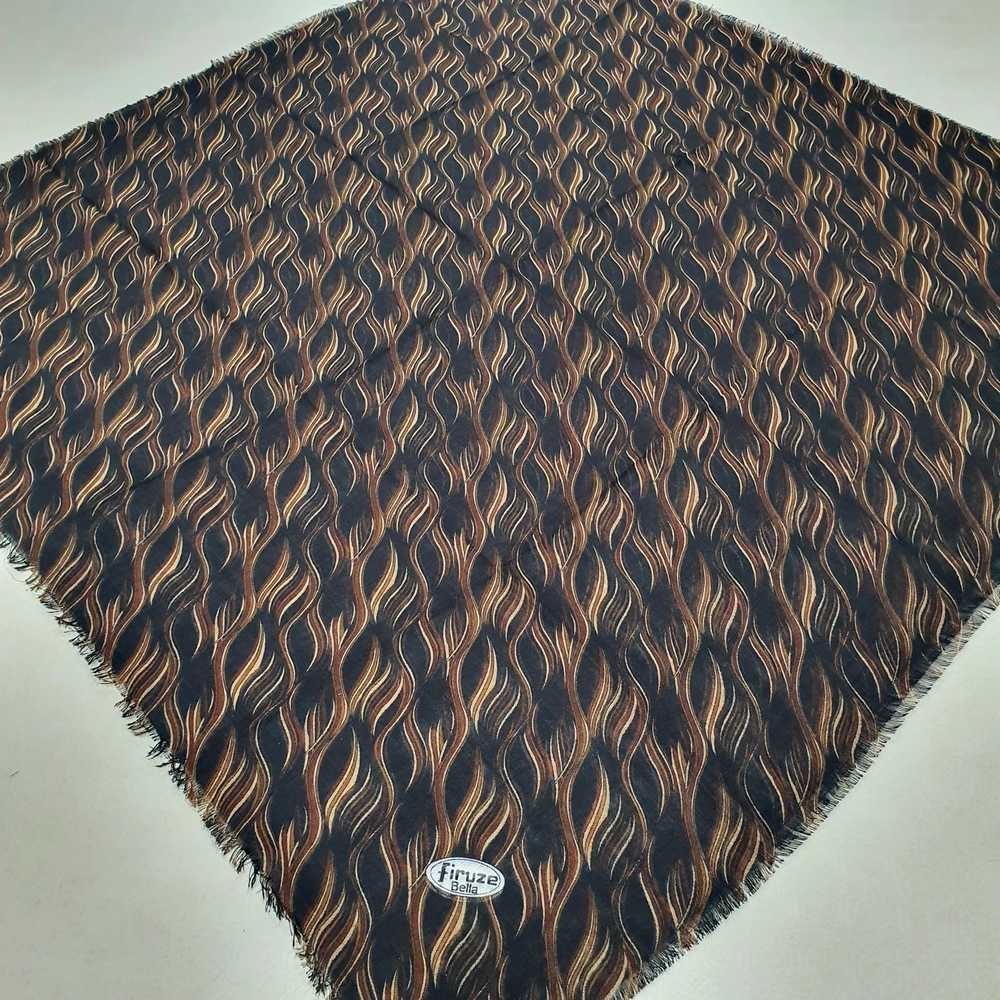 Firuze Flamlı Cotton Eşarp (frz06-06)