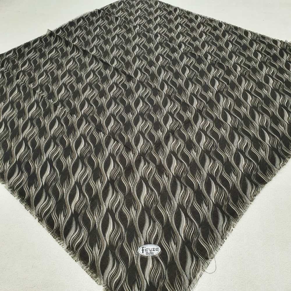 Firuze Flamlı Cotton Eşarp (frz06-08)
