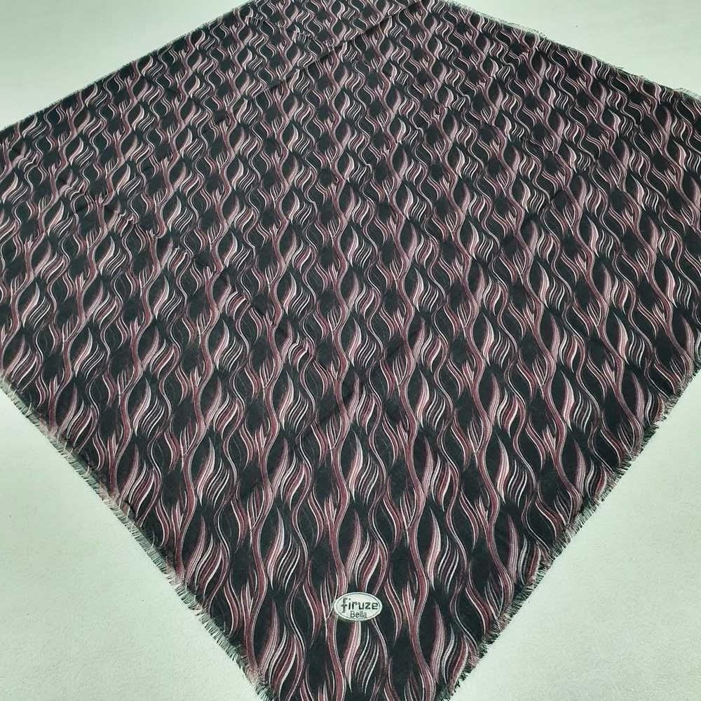Firuze Flamlı Cotton Eşarp (frz06-09)