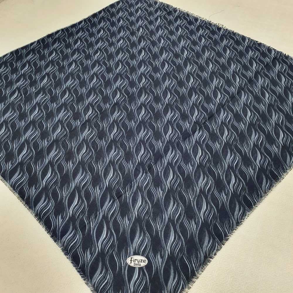 Firuze Flamlı Cotton Eşarp (frz06-11)