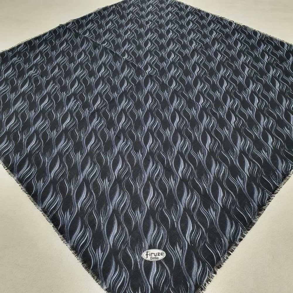 Firuze Flamlı Cotton Eşarp (frz06-15)