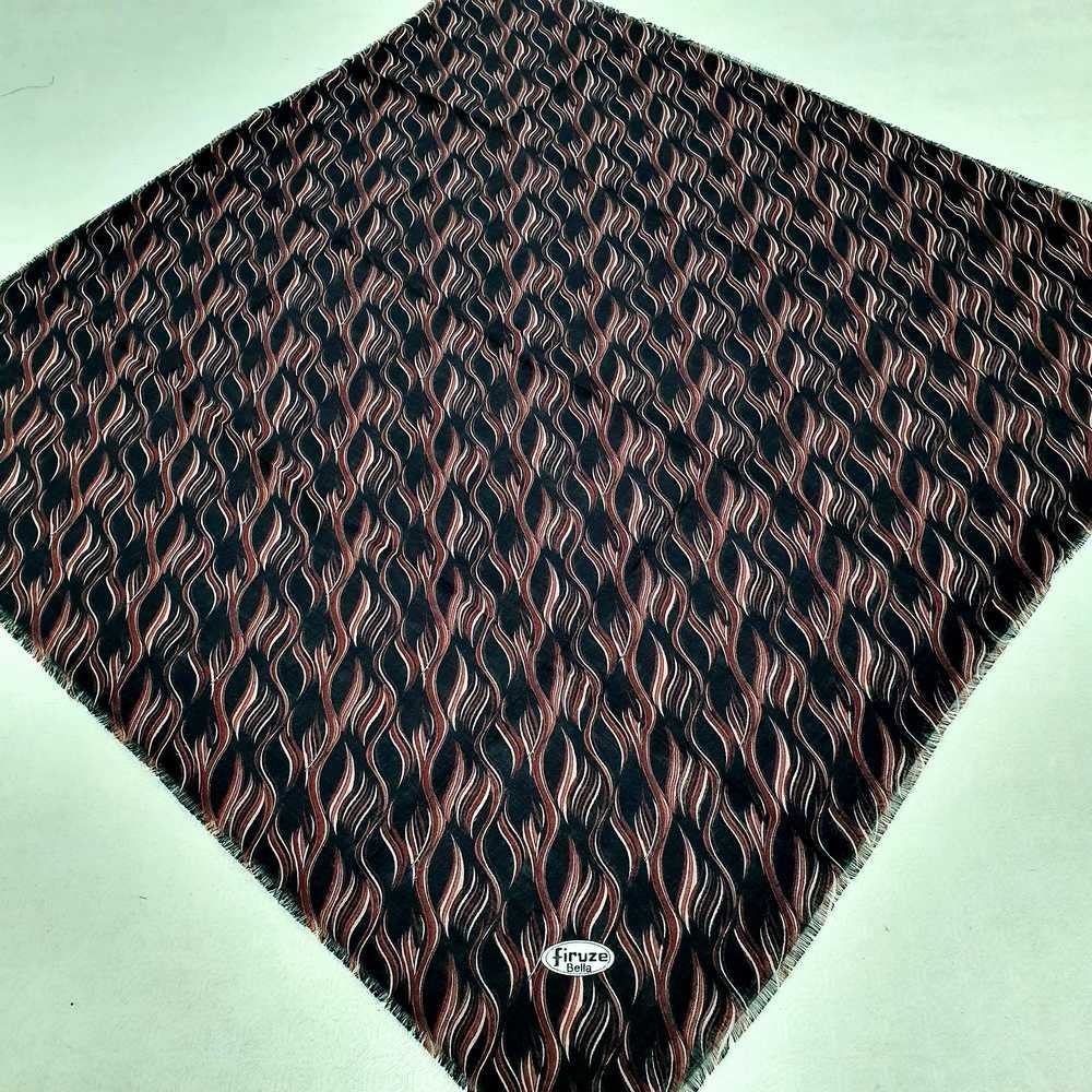 Firuze Flamlı Cotton Eşarp (frz06-19)